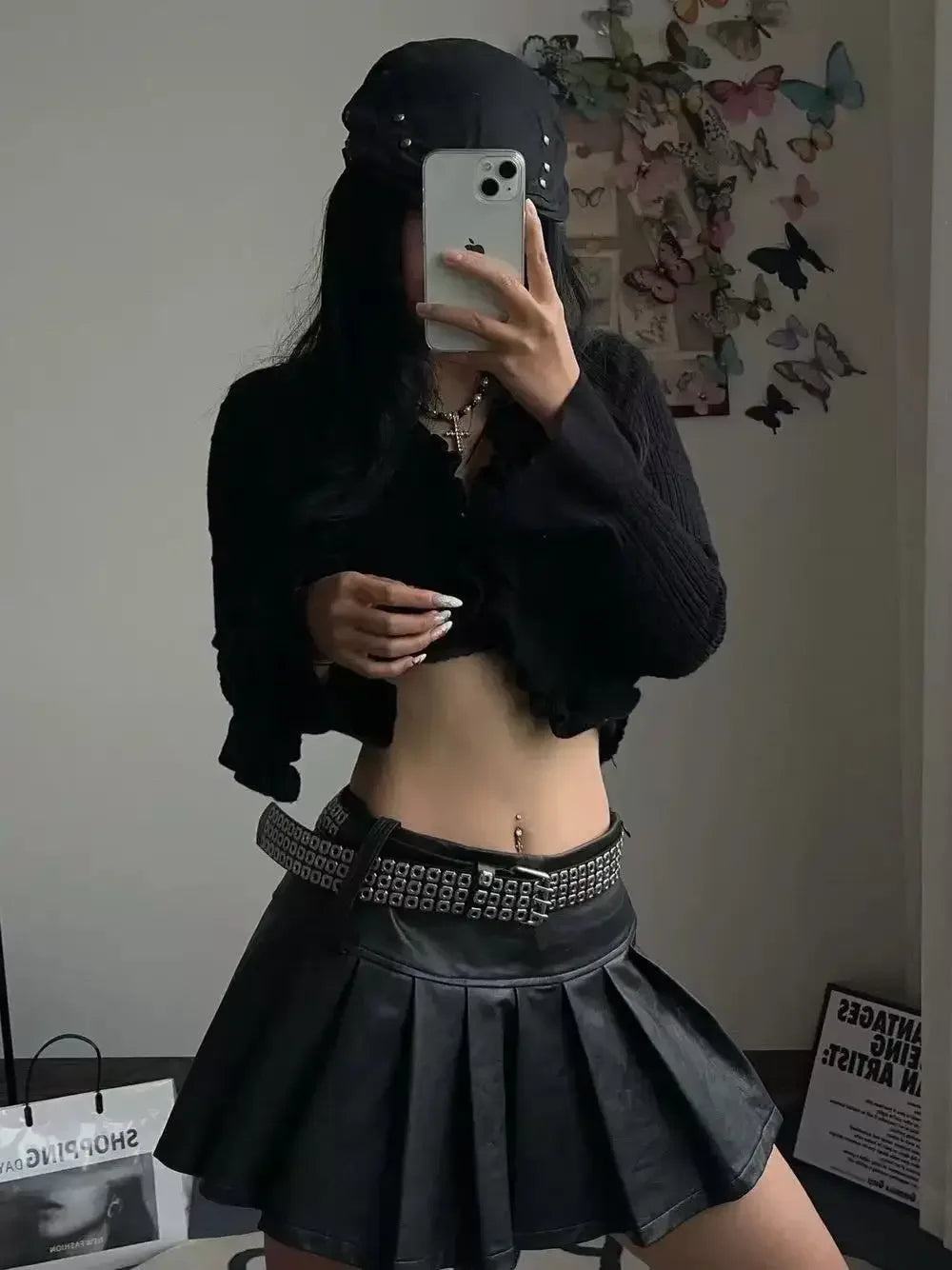 Women's Fashion Belt | Square Bead Belt | The Bargain Basement