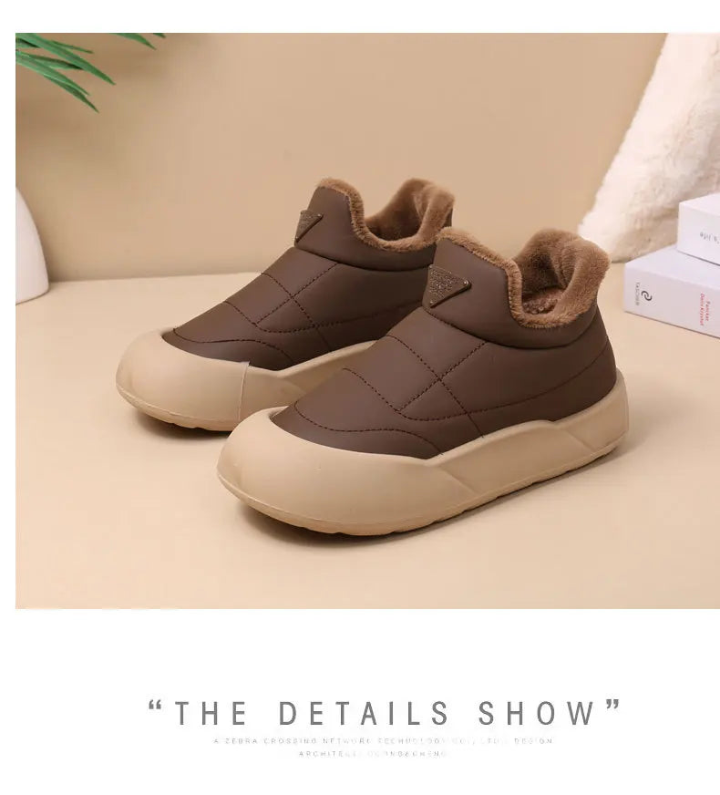 Winter Snow Boots for Women Fashion Women's Cotton Shoes Warm Waterproof Non-slip Women's Snow Boots Botas Mujer 2024 Tendencia