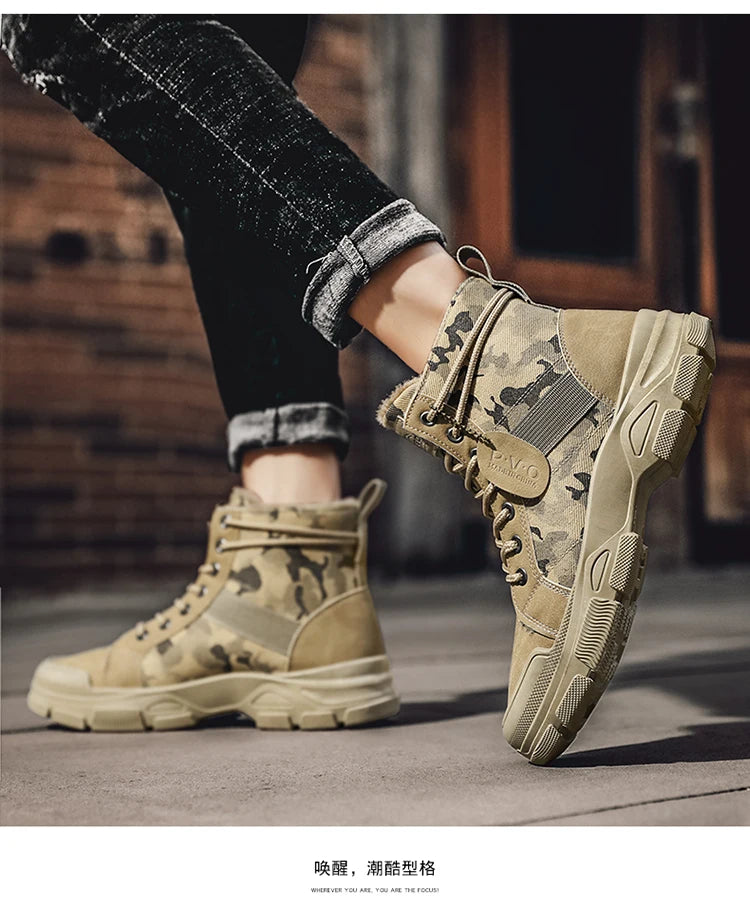 Cozy Winter Boots for Men 2025, New Year Snow Walking Style, Furry Lined, nice?