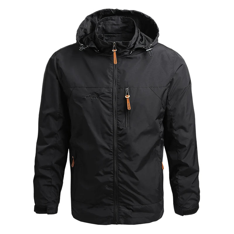 Winter Jacket Fashion Coat Hoodies Camping Hiking Jacket Men's Casual Waterproof Jacket Windbreaker Men Outerwear Men's Clothes