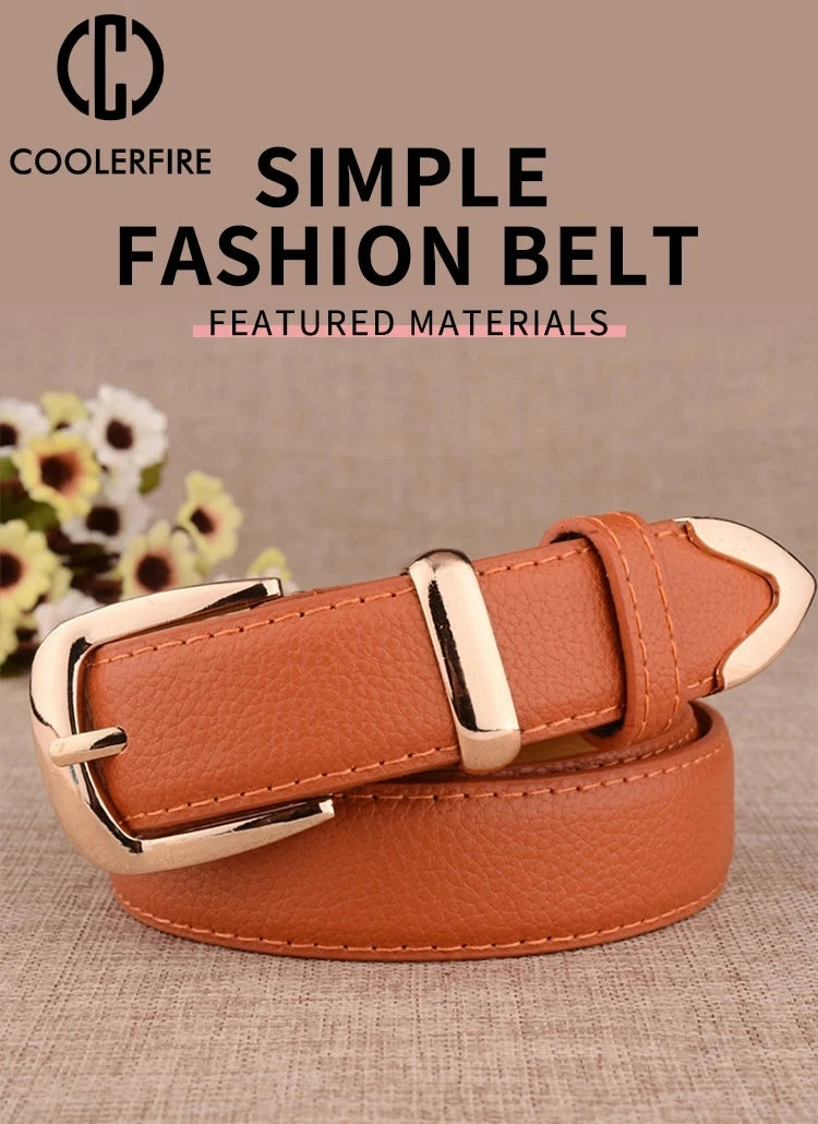 Women's Trouser Belt | Leather Trouser Belt | The Bargain Basement