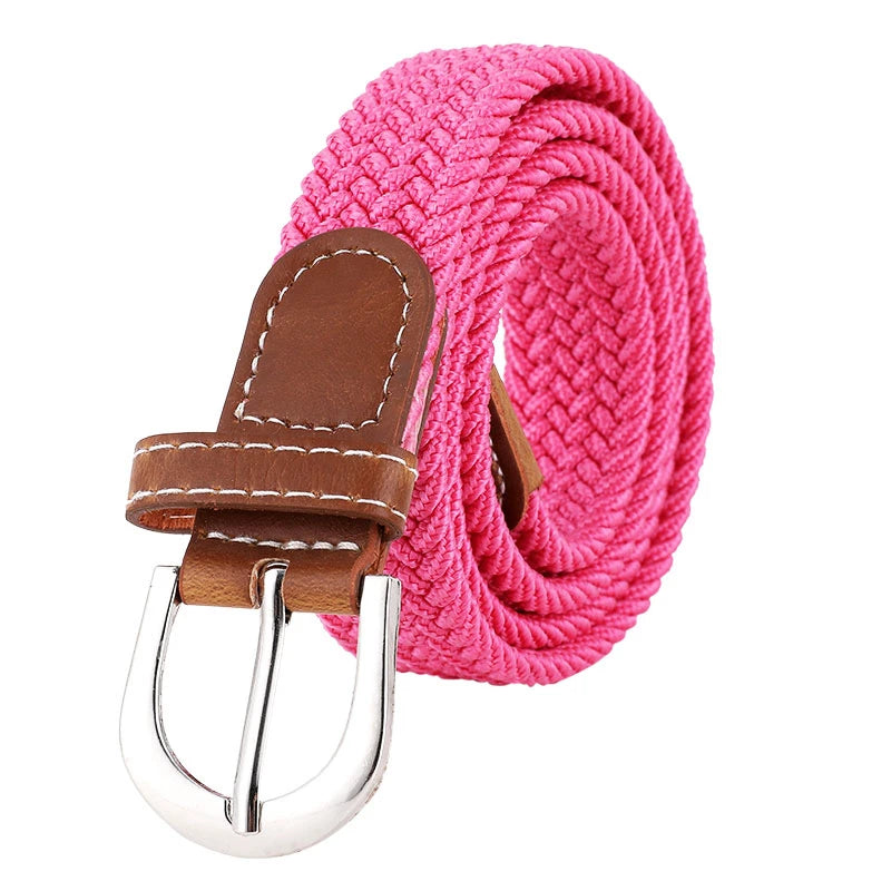 Women's Woven Belt | Elastic Woven Belt | The Bargain Basement