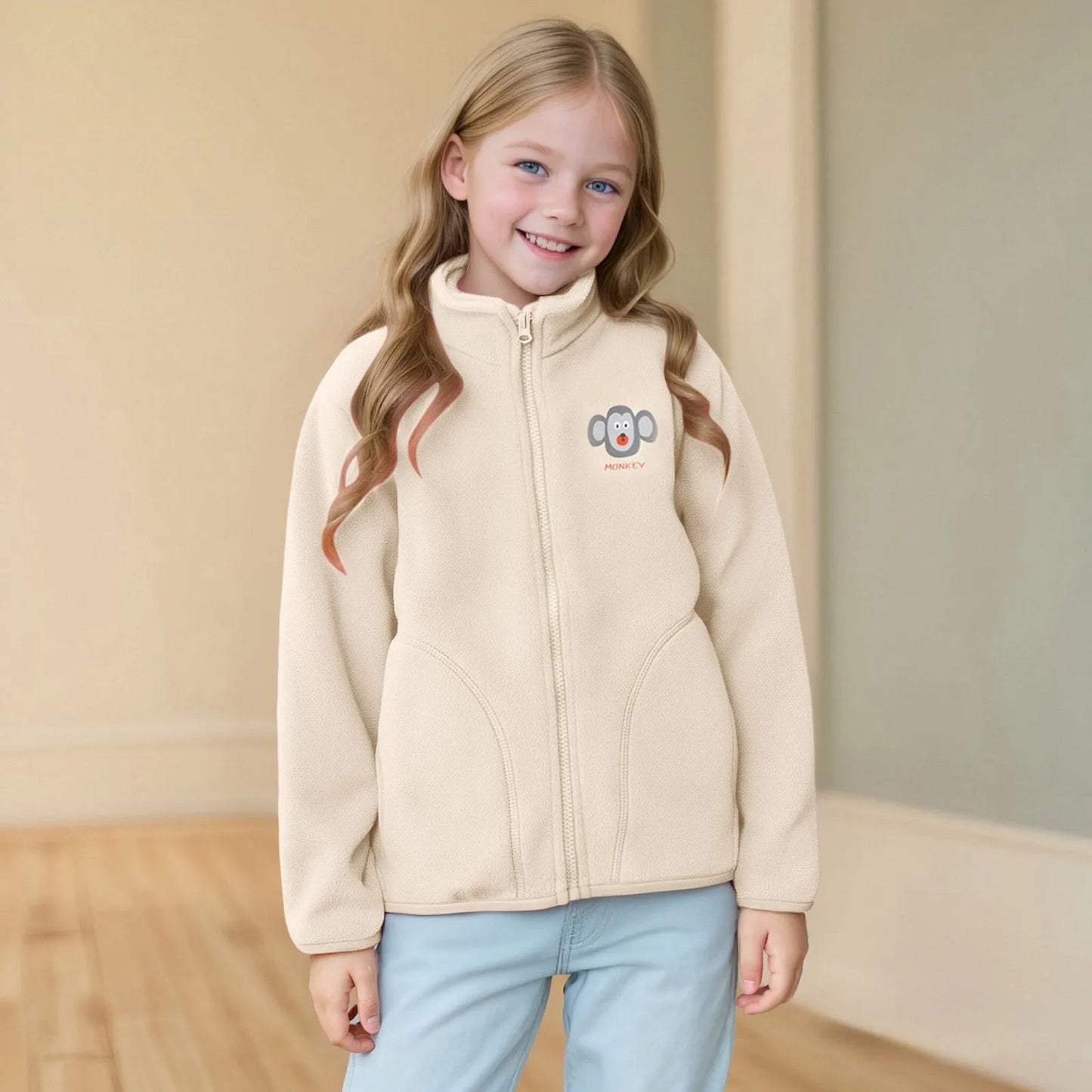 Winter Fashion Coat For Girl Toddler Fleece Jacket Kids Lightweight Outerwear Boys Girls Long Sleeve Fall Trendy Overcoat 2025