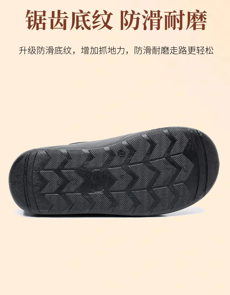 Winter boots 2025 woman warm wool fur booties waterproof lightweight mom ankle shoes warmth fur booties