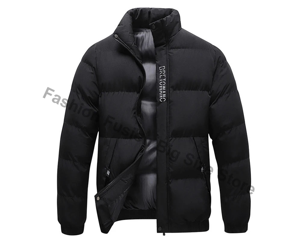 Winter Men's Jacket Fashion Men Thermal Parkas Coats Casual Classic Outwear Windbreaker Warm Padded Jackets Men Clothing