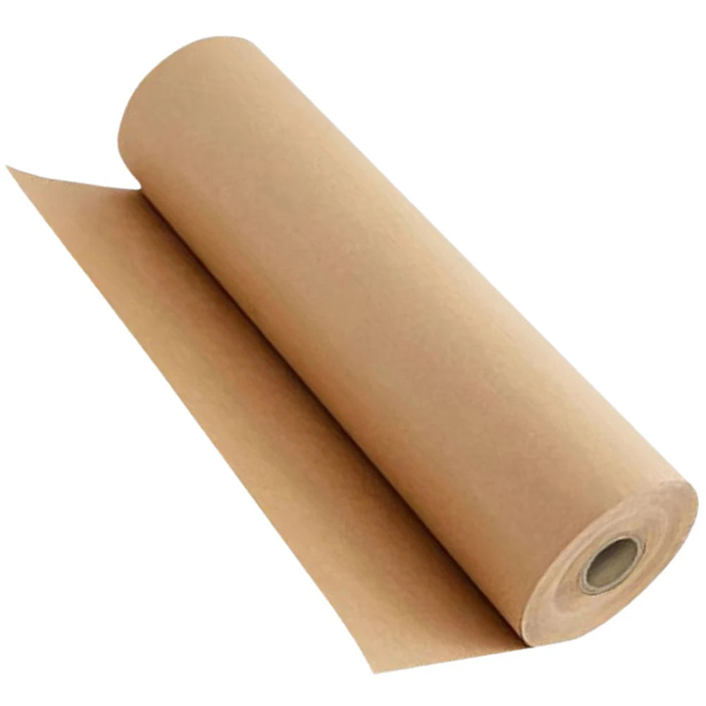 Christmas Kraft Wrapping Paper Roll