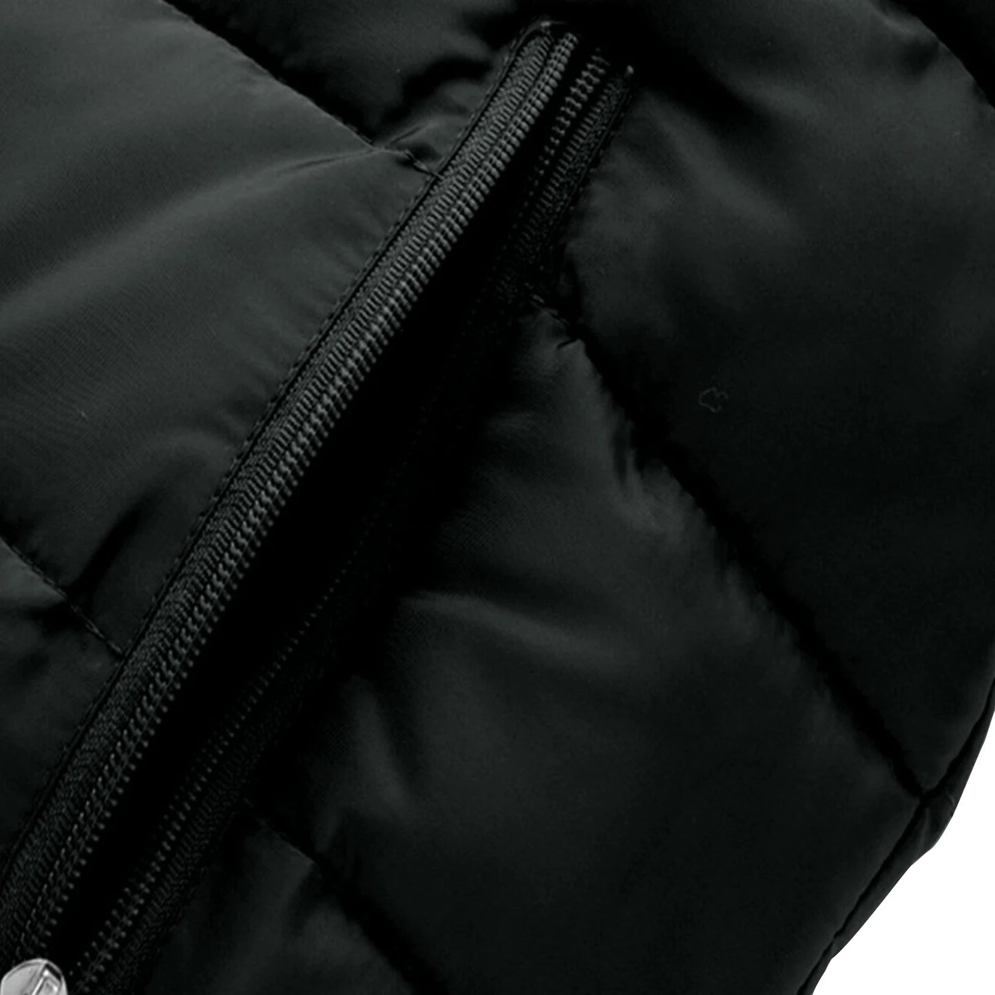 Winter Men'S Comfortable Casual And Fashionable Down Cotton Outdoor Vest Windproof And Warm Coat Suitable For Daily Wear