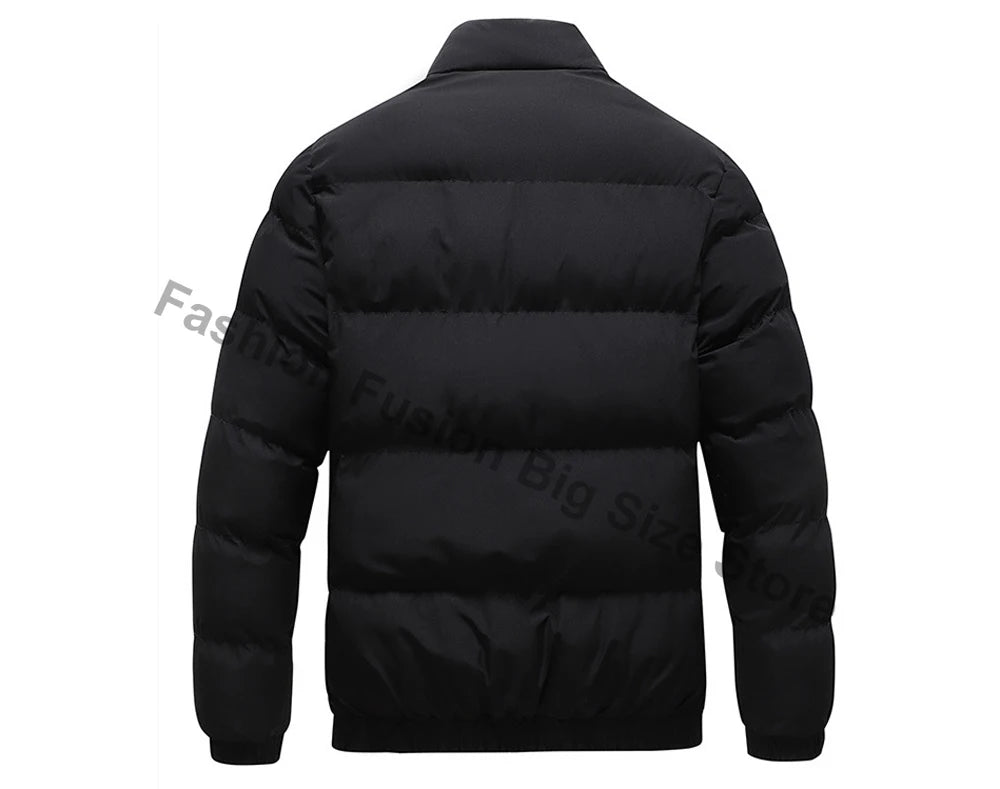 Winter Men's Jacket Fashion Men Thermal Parkas Coats Casual Classic Outwear Windbreaker Warm Padded Jackets Men Clothing