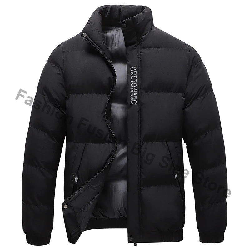 Winter Men's Jacket Fashion Men Thermal Parkas Coats Casual Classic Outwear Windbreaker Warm Padded Jackets Men Clothing