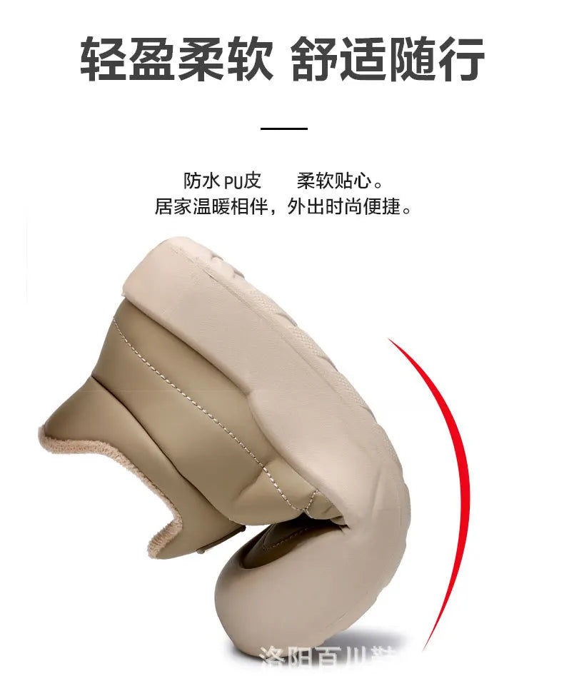 Winter Snow Boots for Women Fashion Women's Cotton Shoes Warm Waterproof Non-slip Women's Snow Boots Botas Mujer 2024 Tendencia