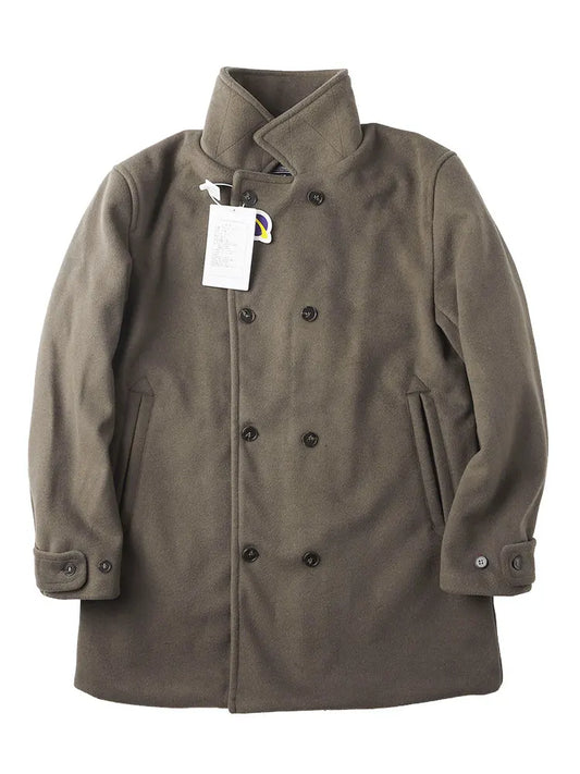 Winter Thi Woolen Navy Peacoat Outdoor Windproof Warm Inner Wool Coat Heavy Du Youth Faion Workwear Military Sle Coat