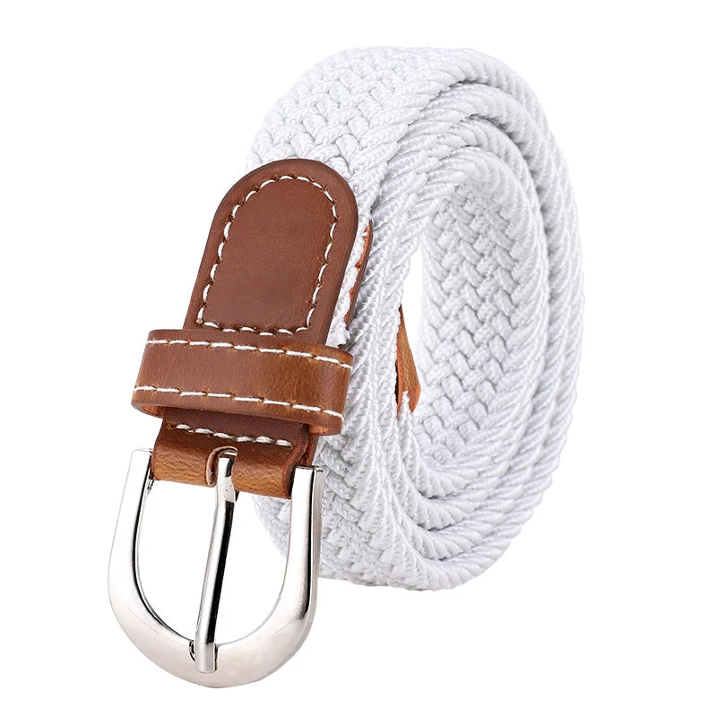 Women's Woven Belt | Elastic Woven Belt | The Bargain Basement