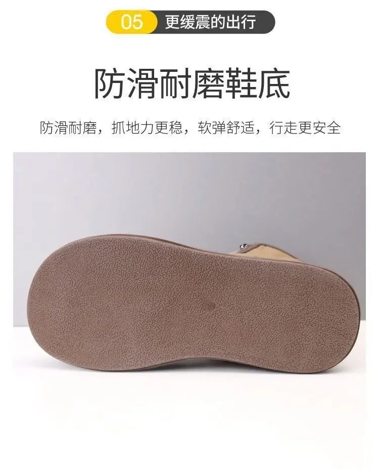 Winter Women's Boots  New Plush Comfortable Warm Waterproof Anti Slip Warm Short Boots Cold Resistant Outdoor Ankle Boots