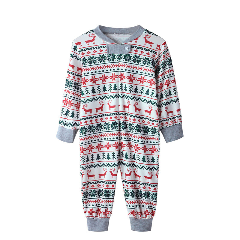 2023 Christmas Family Matching Pajamas New Year Xmas Father Mother Kids Baby Clothes Set Dad Mom And Daughter Son Pyjamas Outfit