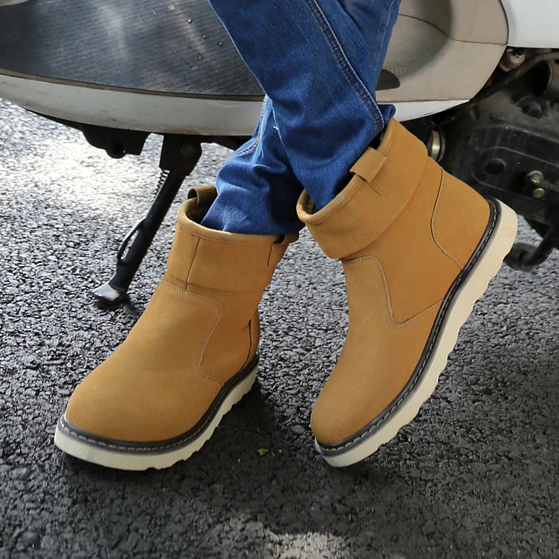 Winter Hot Casual Warm Boots, Fashionable and Versatile Simple and Fashionable for Outdoor Walks Classic Fashionable Men's Boots