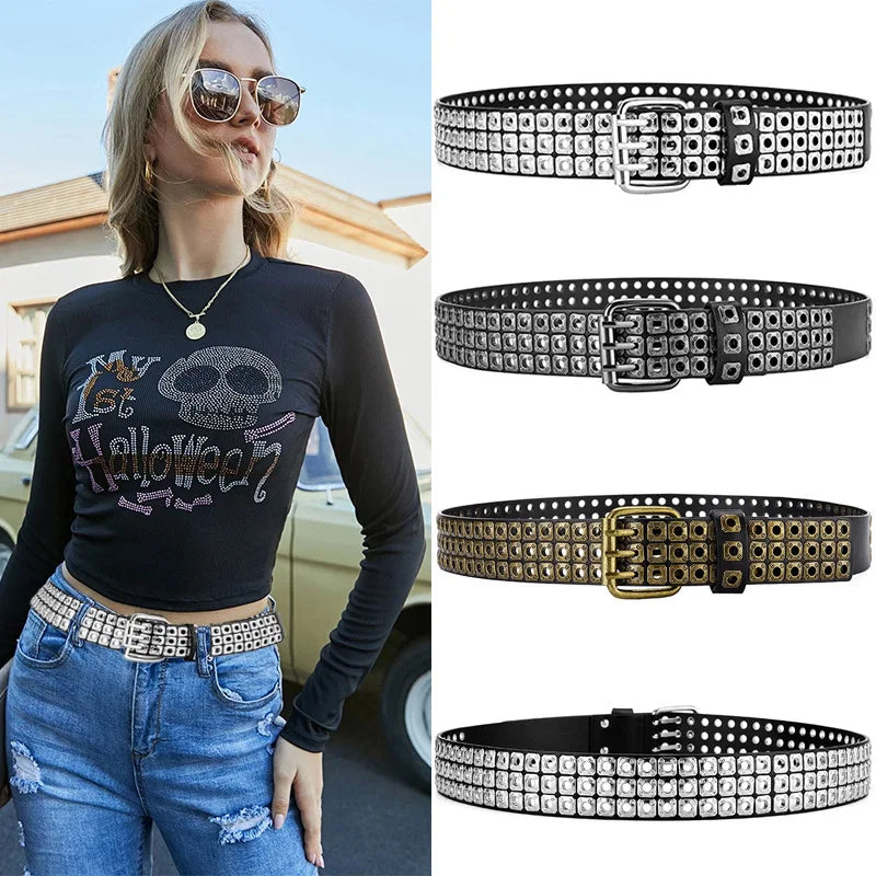 Women's Fashion Belt | Square Bead Belt | The Bargain Basement