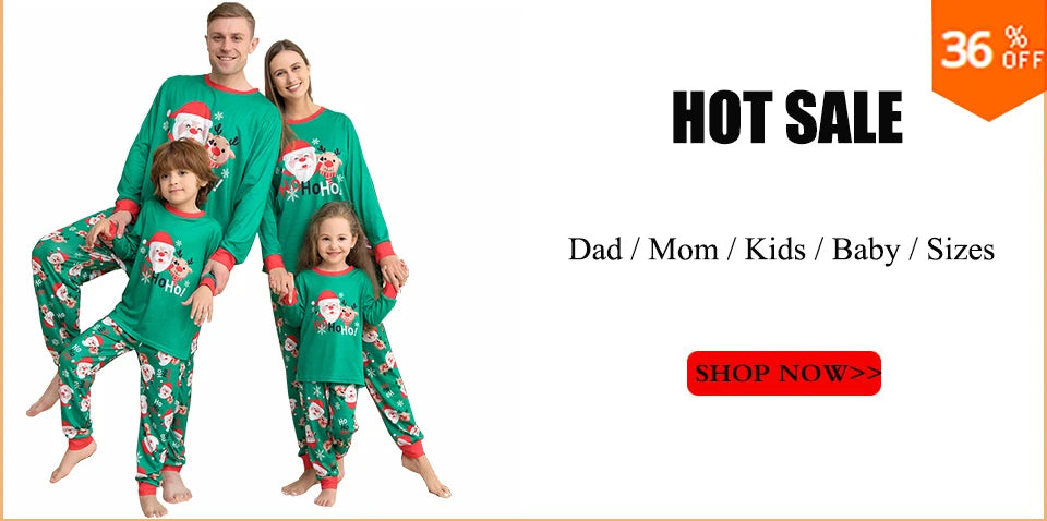 Christmas Matching Pajamas Family Outfits 2025 News Adult Kid Pajamas Clothes Set Baby Rompers Casual Sleepwear Xmas Family Look