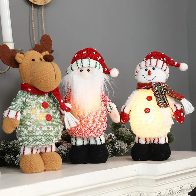Xmas Tree Toys & Night Light Decor for Kids