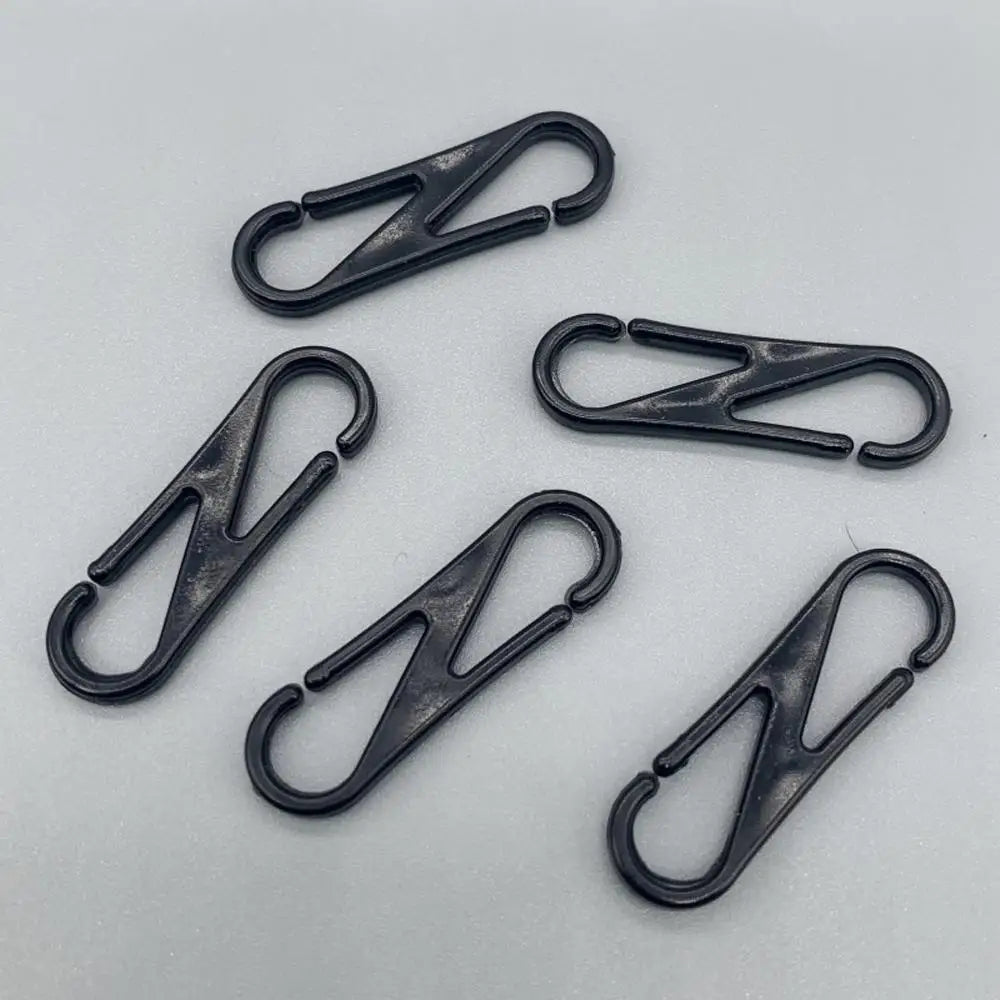 Jewelry Accessories 8-Shaped Keychain Glasses Chain Buckle Small Carabiner Snap Anti-lost Rope Hook Plastic Buckle