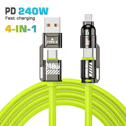 SmartCharge™ 4-in-1 Premium Fast Cable™