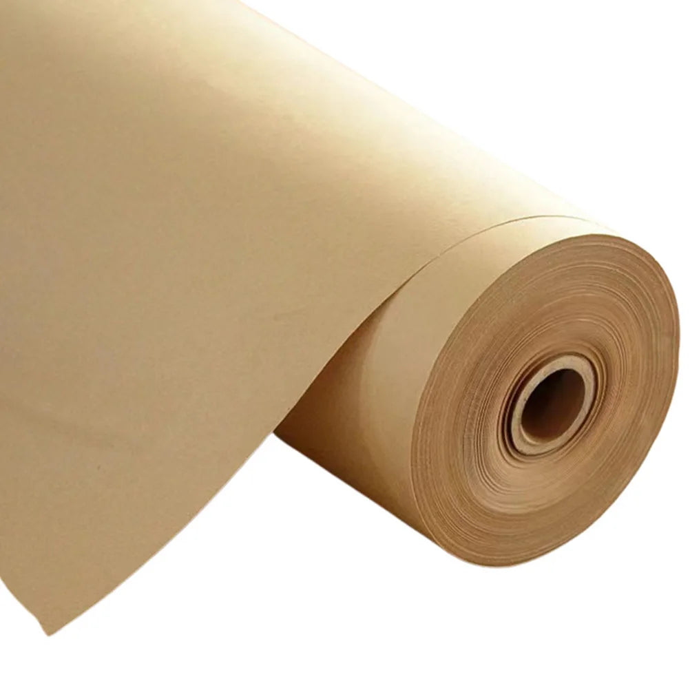 Christmas Kraft Wrapping Paper Roll