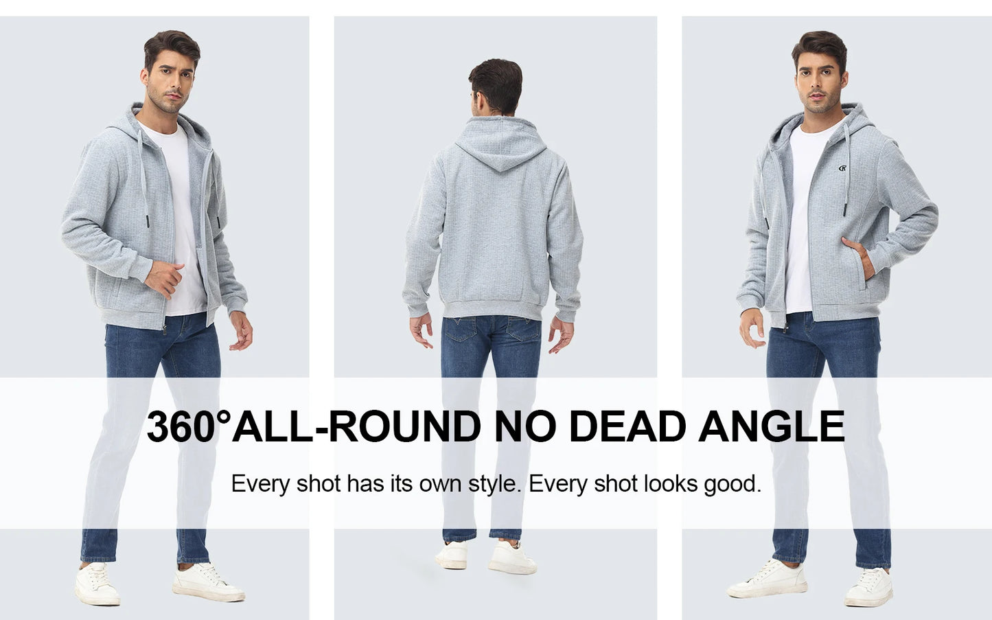 Men's Winter Warm Jackets Casual Hooded Plaid Shirts Thick Windbreaker Coat Hooded Fashion Streetwear 5XL