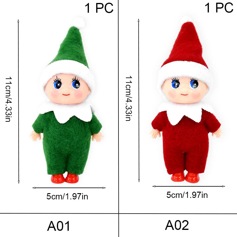 Merry Christmas Baby Elf Decoration & Kids Gift