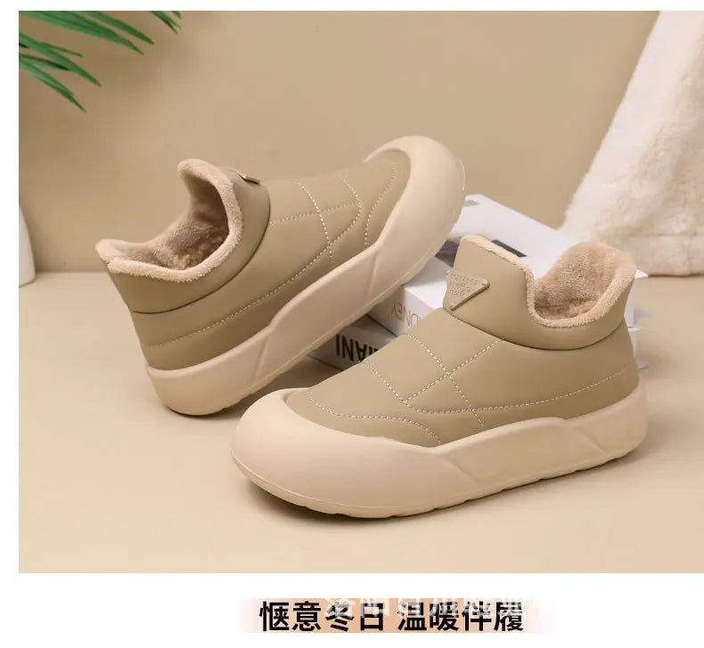 Winter Snow Boots for Women Fashion Women's Cotton Shoes Warm Waterproof Non-slip Women's Snow Boots Botas Mujer 2024 Tendencia