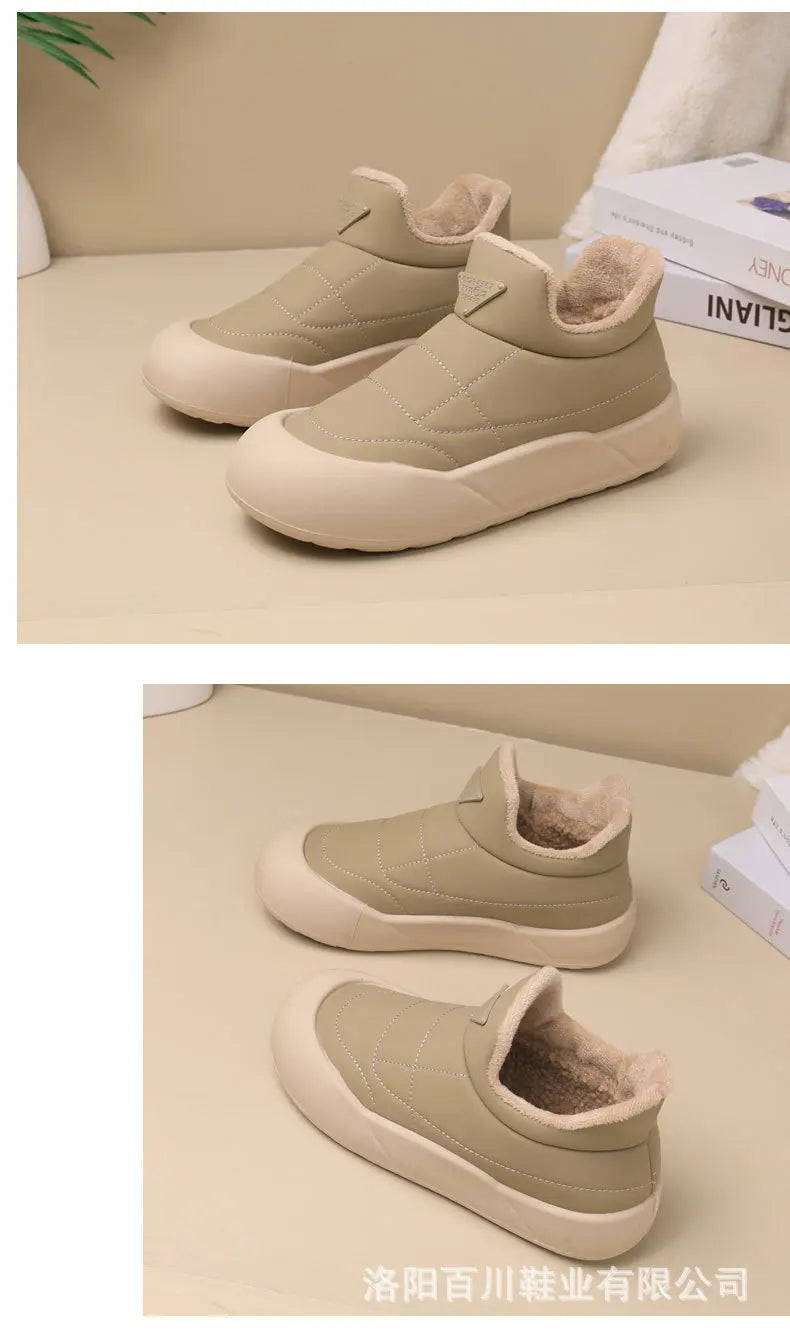 Winter Snow Boots for Women Fashion Women's Cotton Shoes Warm Waterproof Non-slip Women's Snow Boots Botas Mujer 2024 Tendencia