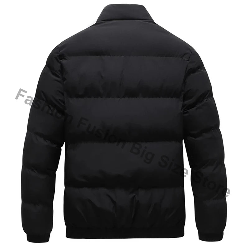 Winter Men's Jacket Fashion Men Thermal Parkas Coats Casual Classic Outwear Windbreaker Warm Padded Jackets Men Clothing