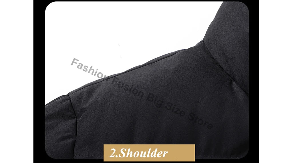 Winter Men's Jacket Fashion Men Thermal Parkas Coats Casual Classic Outwear Windbreaker Warm Padded Jackets Men Clothing