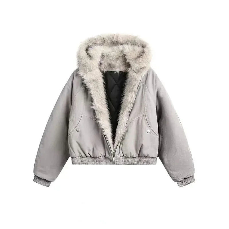 Winter Coat 2025 Warm Loose Fleece Jacket Trendy