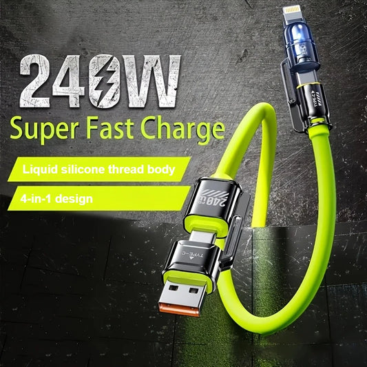 SmartCharge™ 4-in-1 Premium Fast Cable™