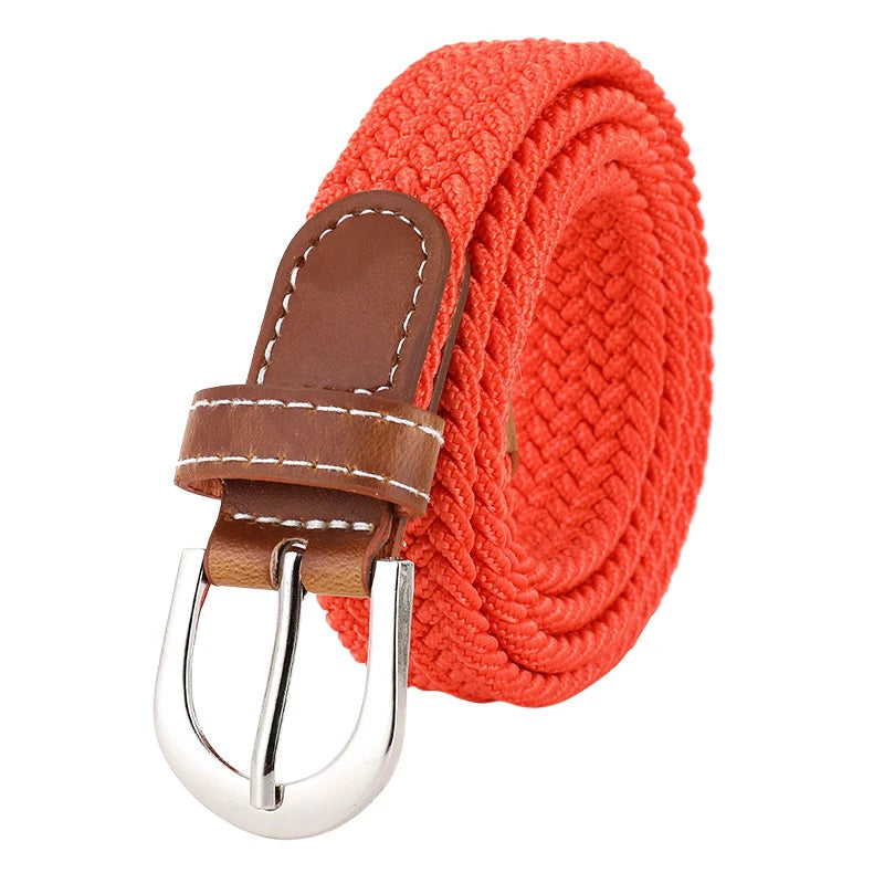 Women's Woven Belt | Elastic Woven Belt | The Bargain Basement