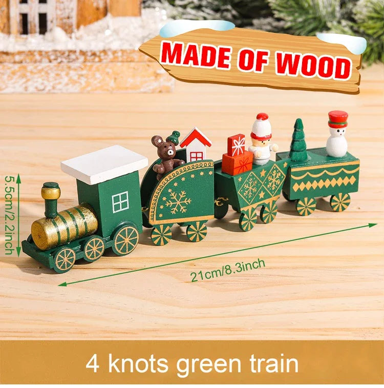 Christmas Decorations for Home Cristmas Ornament Christmas Train Merry  Xmas Navidad Noel Gifts Happy New Year