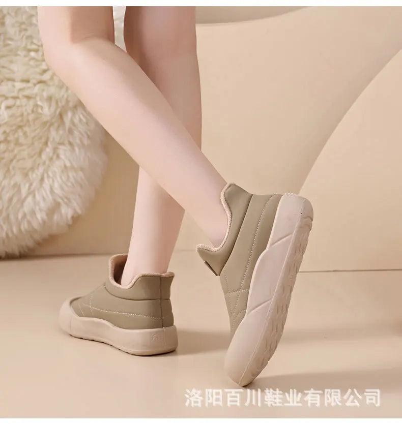 Winter Snow Boots for Women Fashion Women's Cotton Shoes Warm Waterproof Non-slip Women's Snow Boots Botas Mujer 2024 Tendencia
