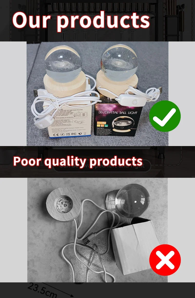 【Christmas birthday gifts】NEW Night Light Book Bear Rose USB LED Night Light Galaxy Saturn 3D Crystal Ball Mood Light Christmas