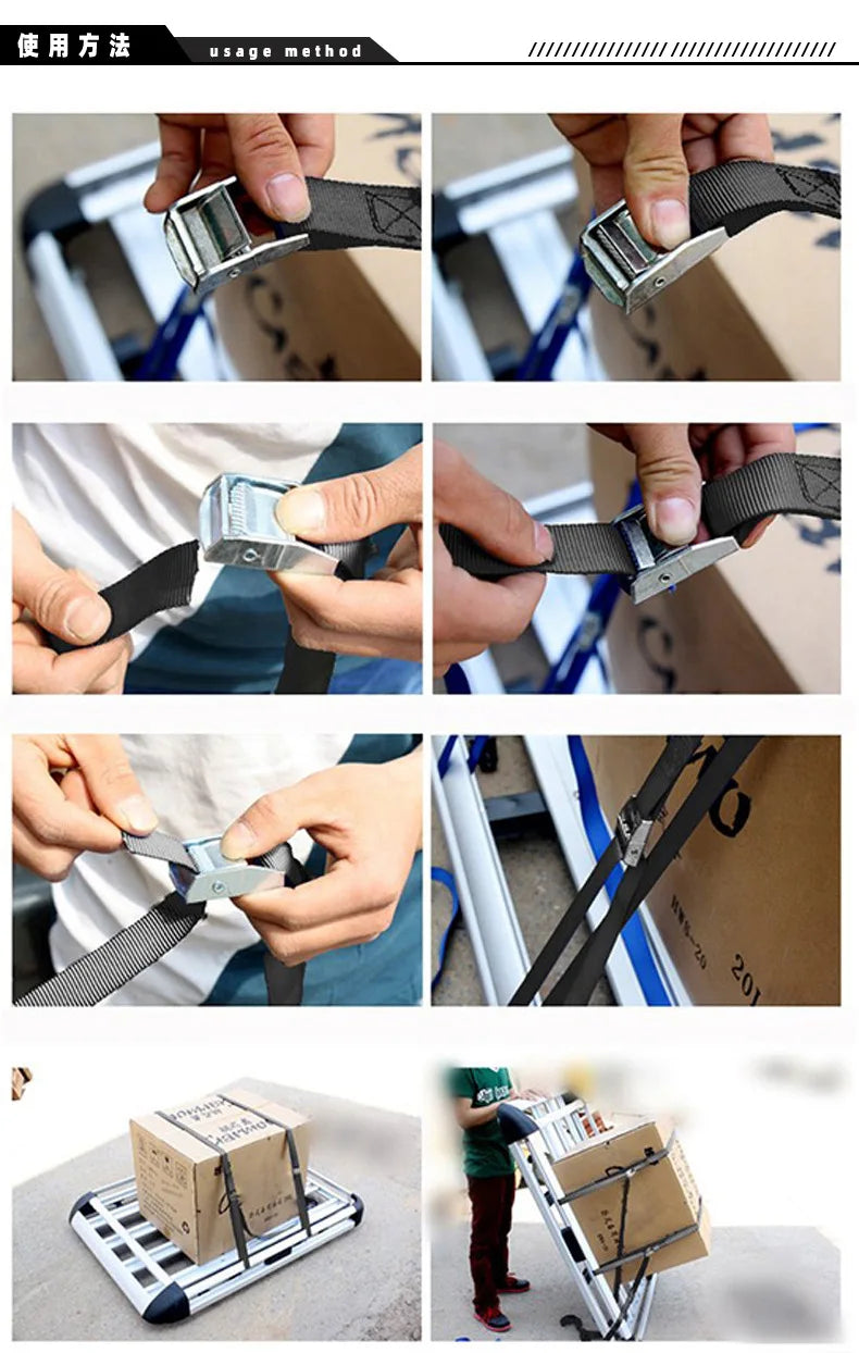 Tie Down Cargo Straps | Cargo Ratchet Belt | The Bargain Basement