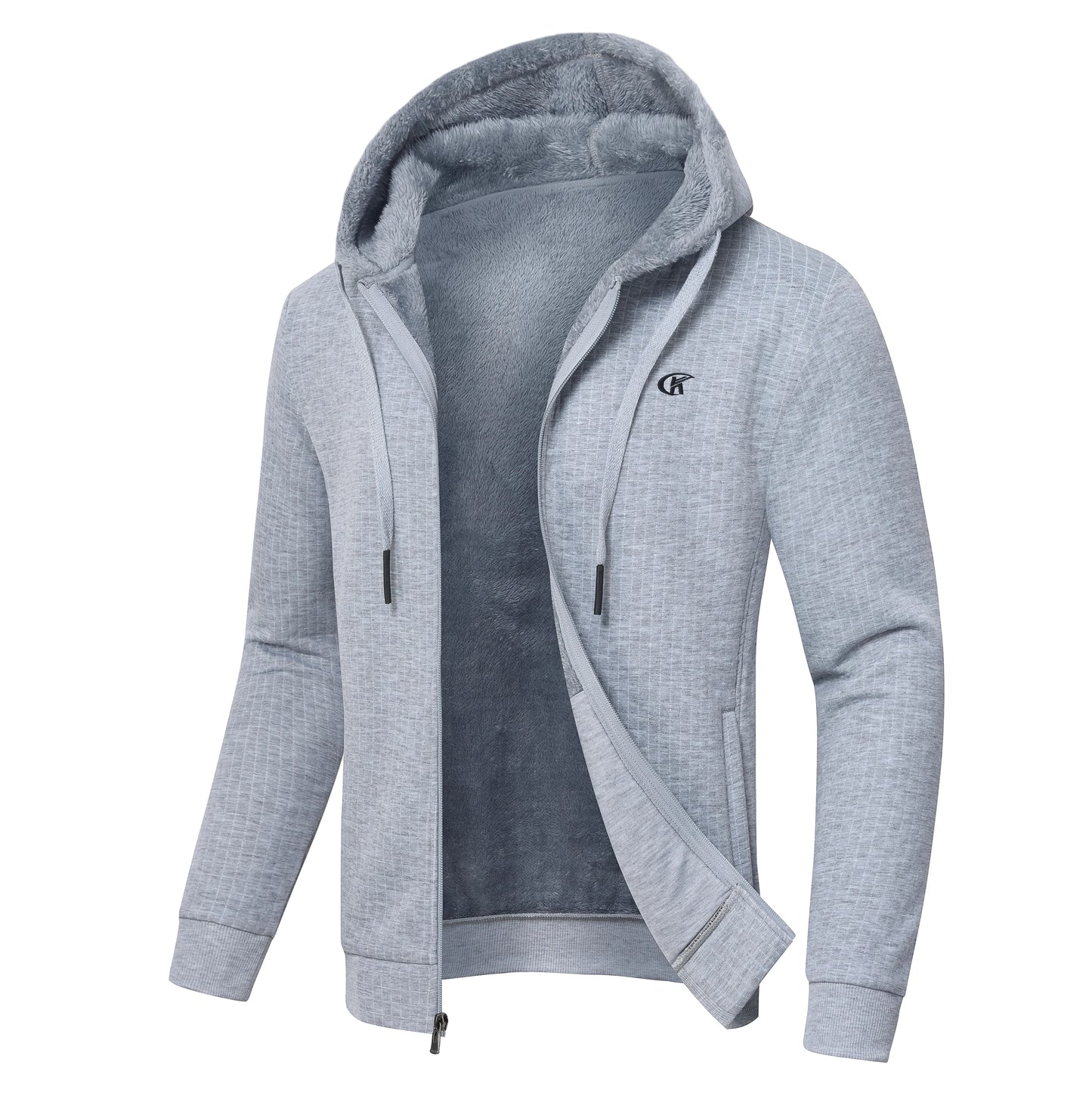 Men's Winter Warm Jackets Casual Hooded Plaid Shirts Thick Windbreaker Coat Hooded Fashion Streetwear 5XL