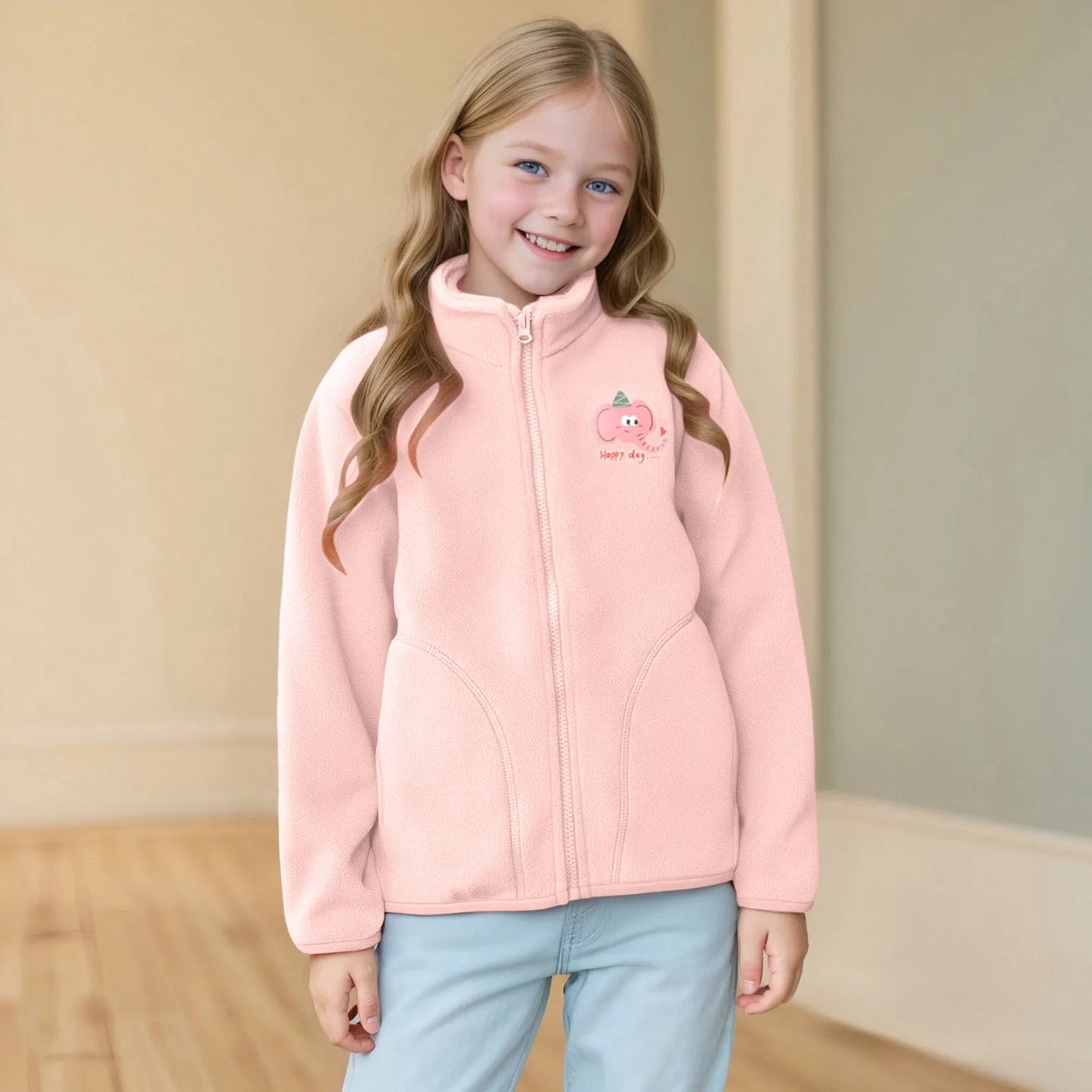 Winter Fashion Coat For Girl Toddler Fleece Jacket Kids Lightweight Outerwear Boys Girls Long Sleeve Fall Trendy Overcoat 2025