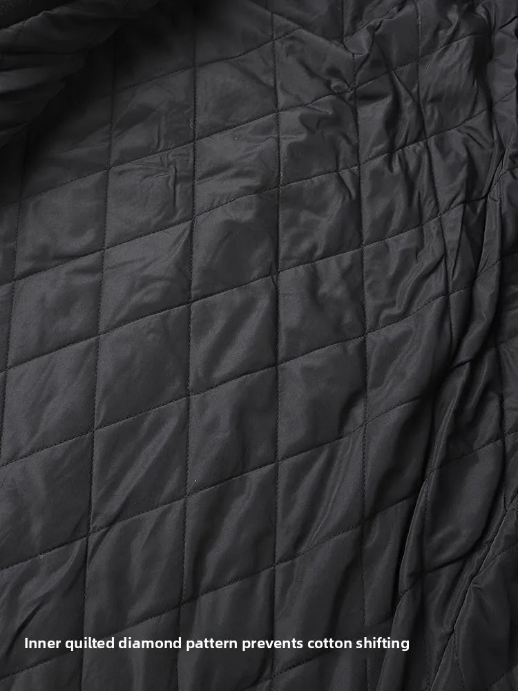 Winter Thi Woolen Navy Peacoat Outdoor Windproof Warm Inner Wool Coat Heavy Du Youth Faion Workwear Military Sle Coat