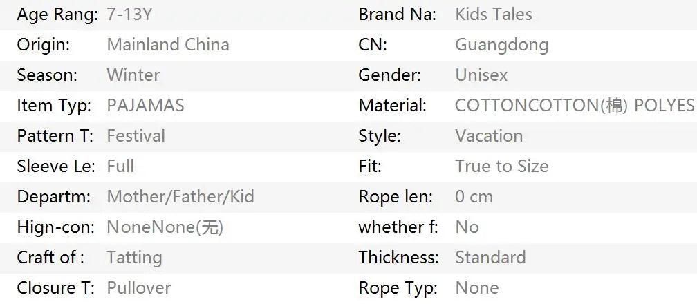 Merry Xmas Family Matching Pajamas Set All Elk Print Mother Father Kids Christmas Clothing Sets Soft Loose Pyjamas Holiday Look