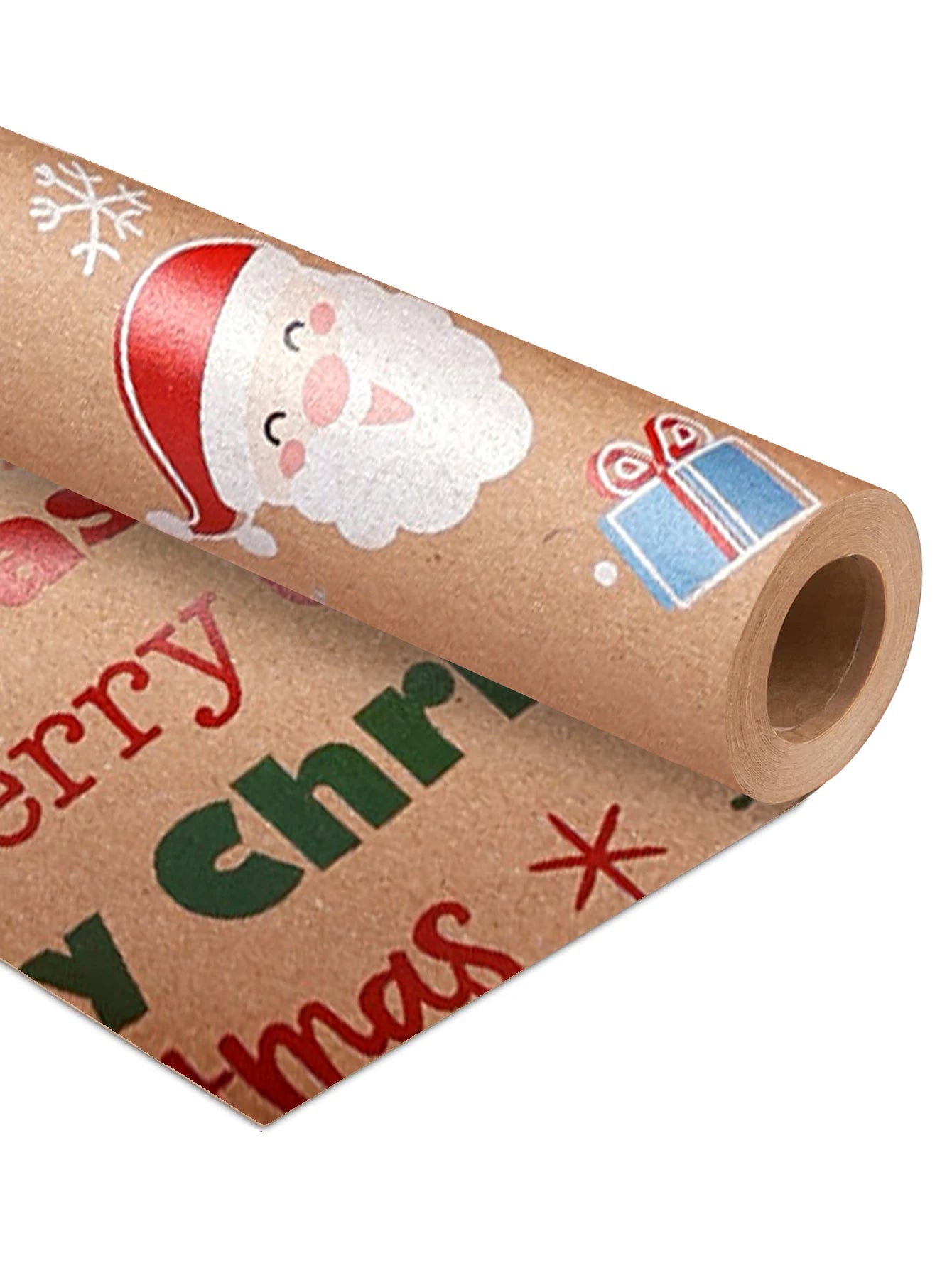 Festive Handmade Gift Wrap for Christmas