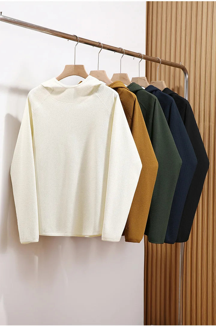 Men's Casual Trousers - New Loose Fit Workwear with Fleece Lining, Available in Various Sizes and Colors"