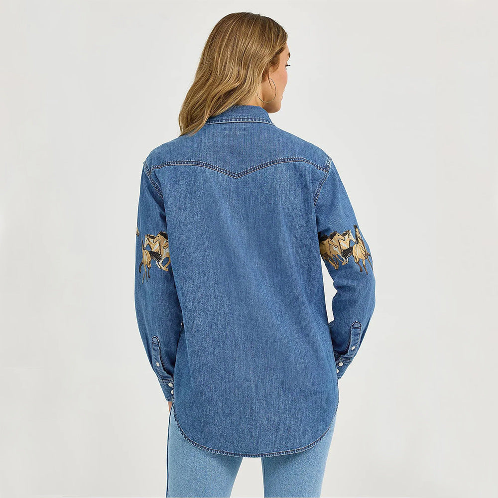 Retro Denim Lapel Denim Jacket