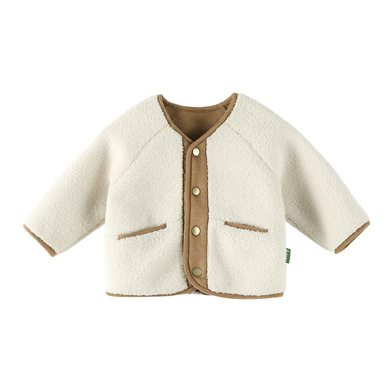 Casual Cardigan Boys And Girls Tops Parent-child Clothes